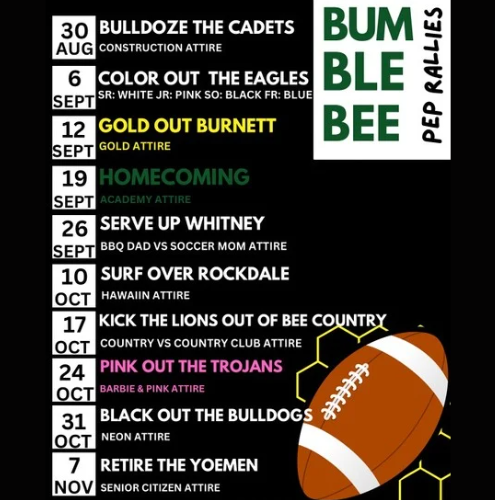 Pep Rally Themes for 2024